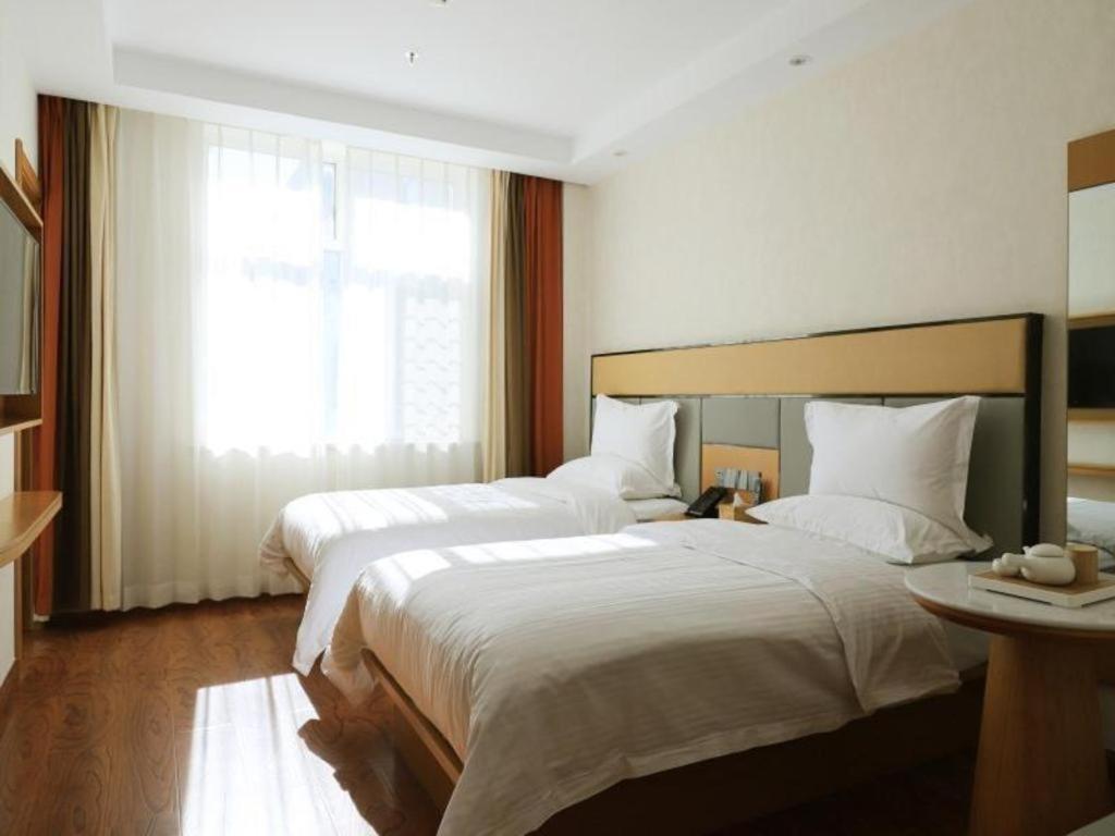 Greentree Inn Geermu Walking Street Business Hotel 格尔木 外观 照片