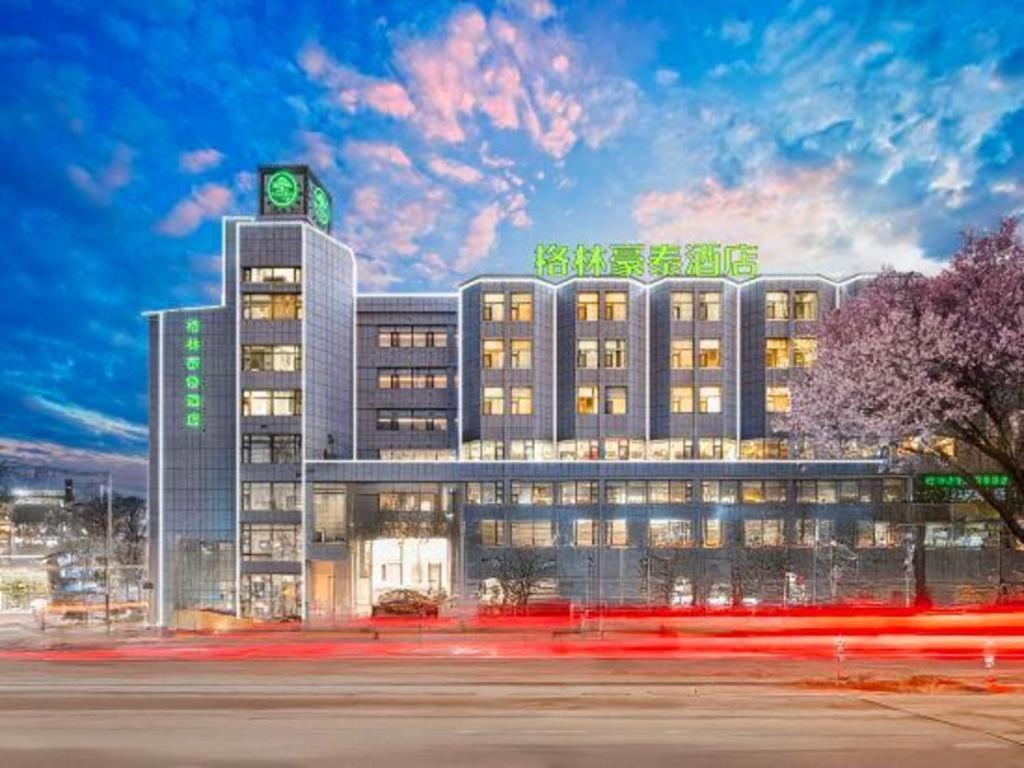 Greentree Inn Geermu Walking Street Business Hotel 格尔木 外观 照片